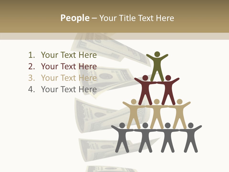 White Background Senior Two PowerPoint Template