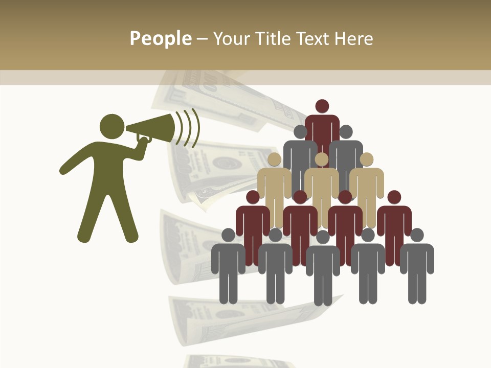 White Background Senior Two PowerPoint Template