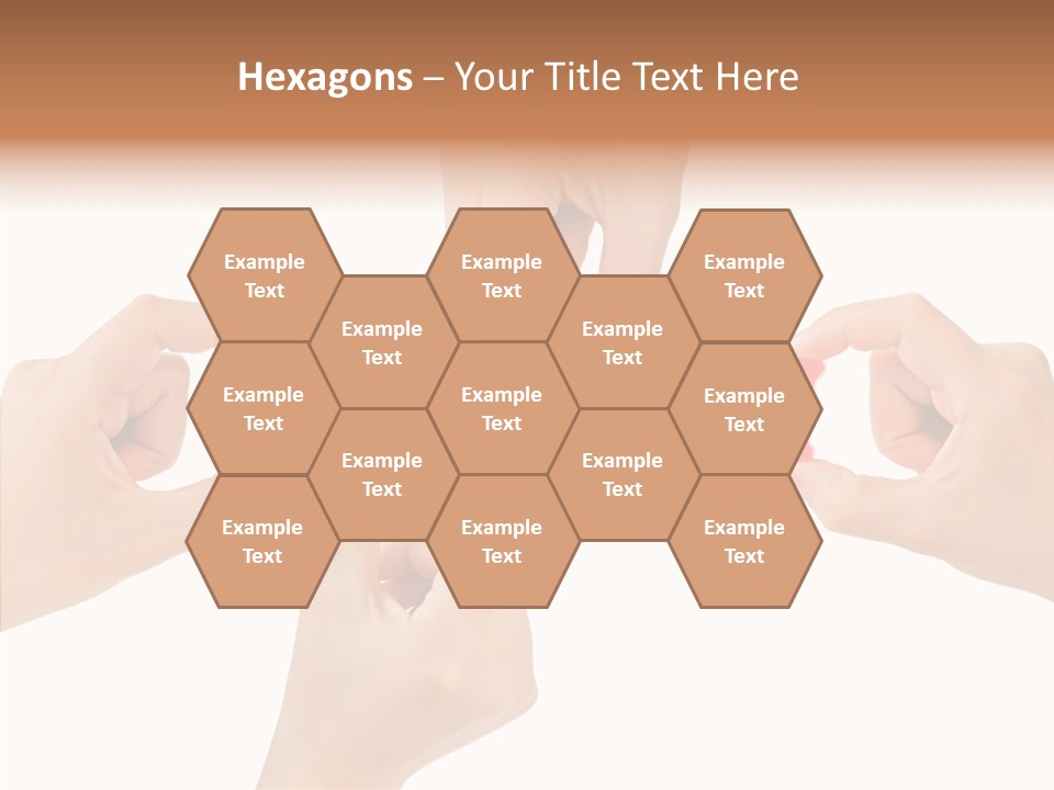 Caregiver Grandmother Holding Hands PowerPoint Template