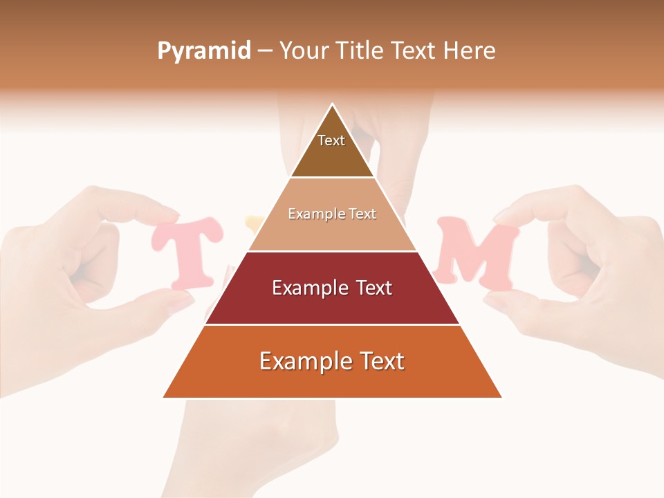 Caregiver Grandmother Holding Hands PowerPoint Template