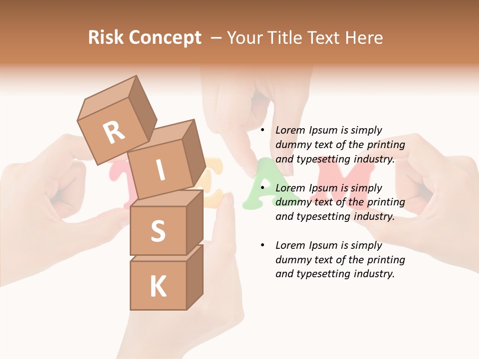 Caregiver Grandmother Holding Hands PowerPoint Template