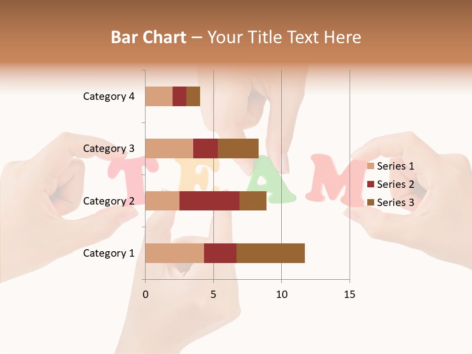 Caregiver Grandmother Holding Hands PowerPoint Template