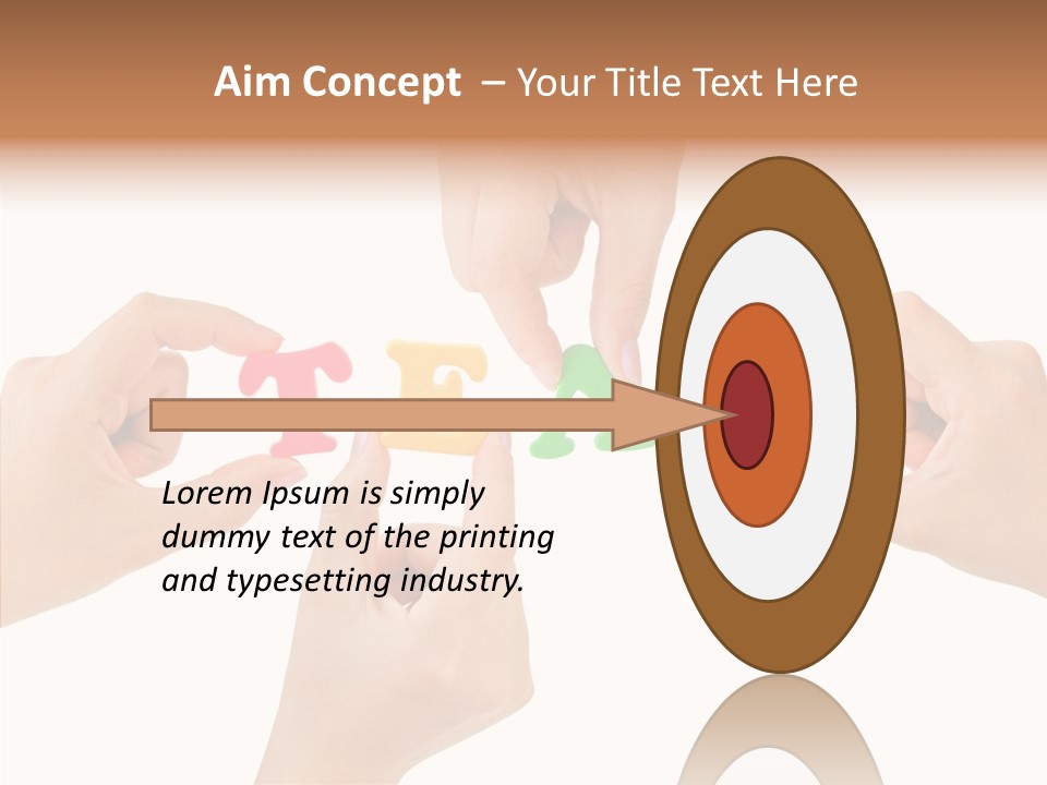 Caregiver Grandmother Holding Hands PowerPoint Template