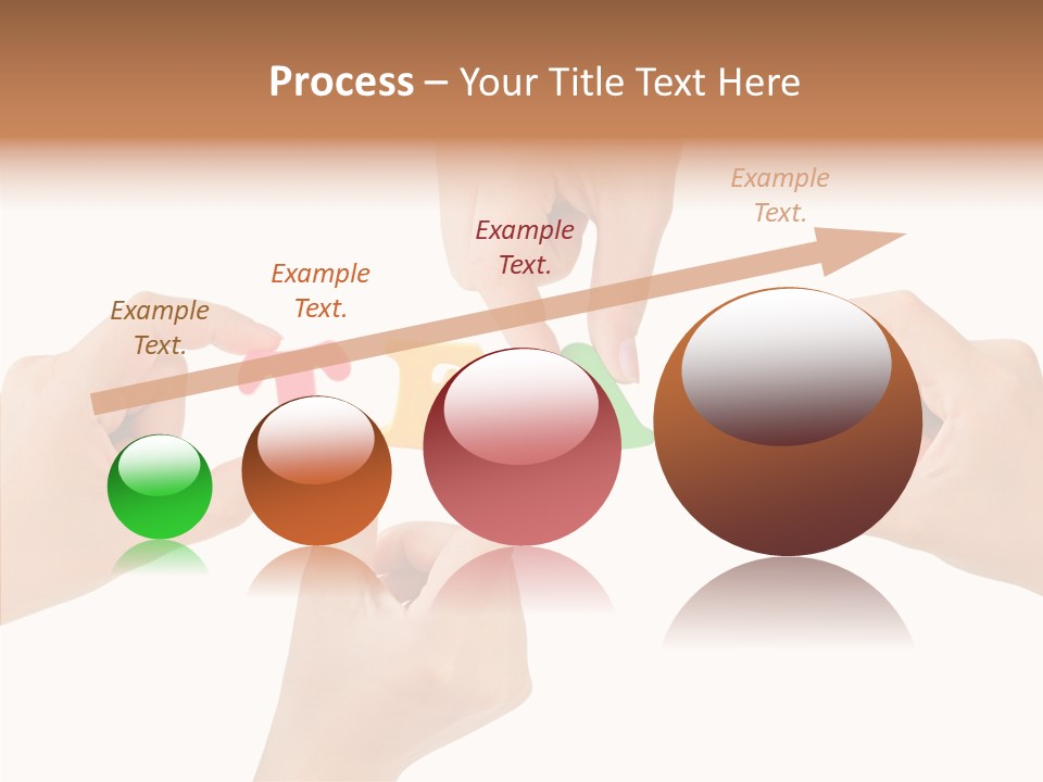 Caregiver Grandmother Holding Hands PowerPoint Template