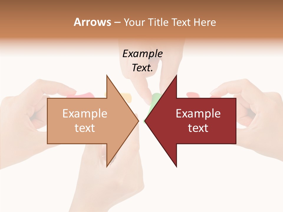 Caregiver Grandmother Holding Hands PowerPoint Template