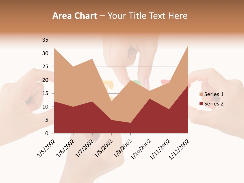 Caregiver Grandmother Holding Hands PowerPoint Template