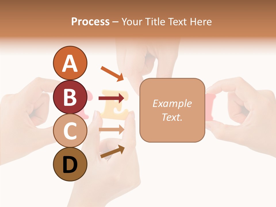 Caregiver Grandmother Holding Hands PowerPoint Template