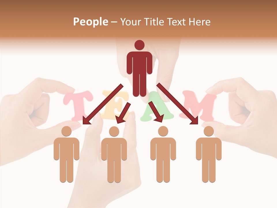 Caregiver Grandmother Holding Hands PowerPoint Template