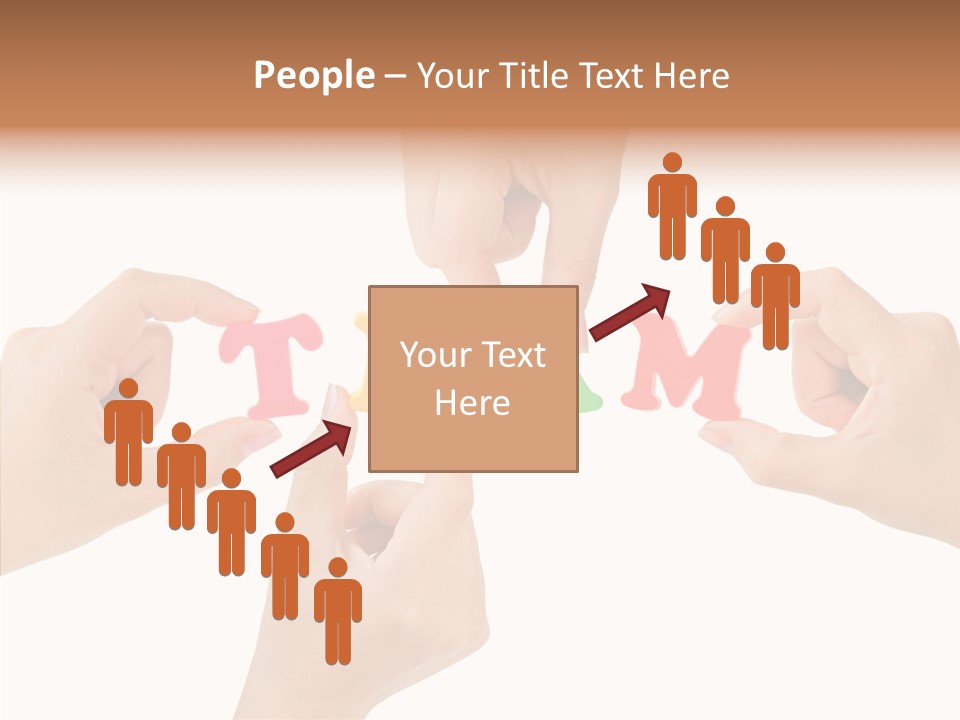 Caregiver Grandmother Holding Hands PowerPoint Template