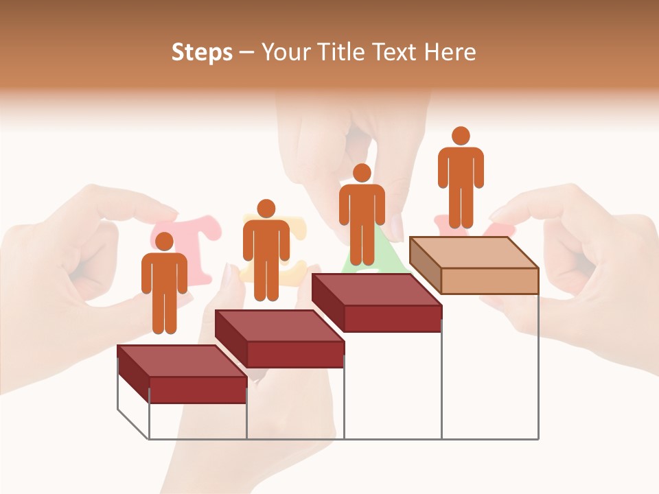 Caregiver Grandmother Holding Hands PowerPoint Template