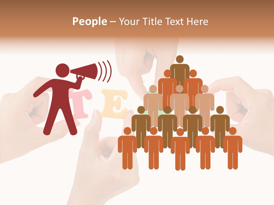 Caregiver Grandmother Holding Hands PowerPoint Template