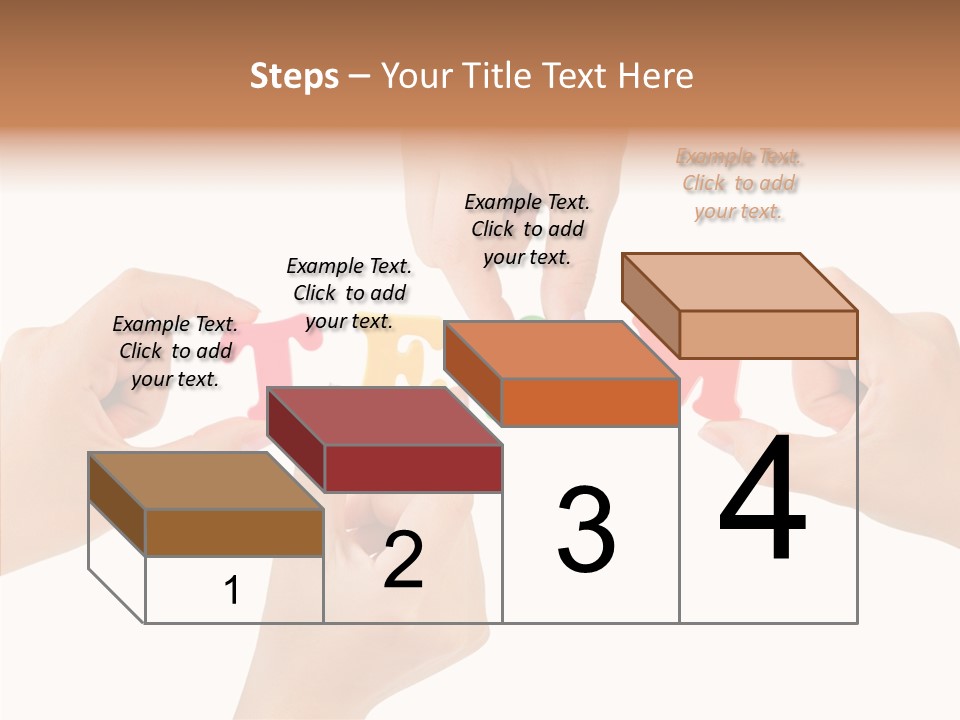 Caregiver Grandmother Holding Hands PowerPoint Template