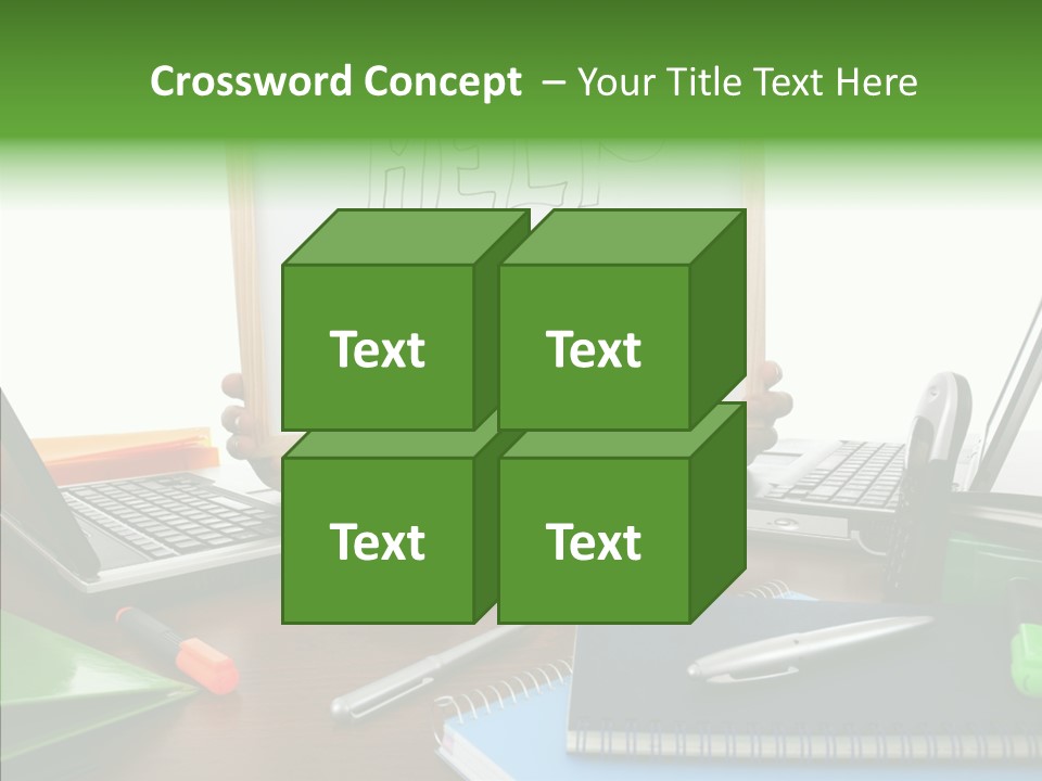 Helping Hand Old Hold PowerPoint Template