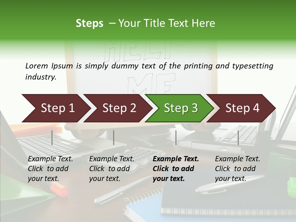 Helping Hand Old Hold PowerPoint Template