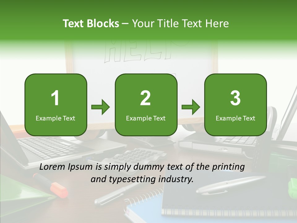 Helping Hand Old Hold PowerPoint Template