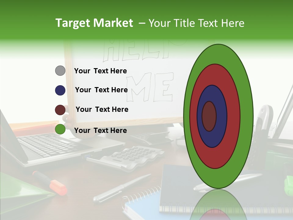 Helping Hand Old Hold PowerPoint Template