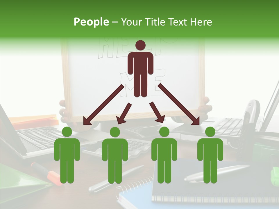 Helping Hand Old Hold PowerPoint Template