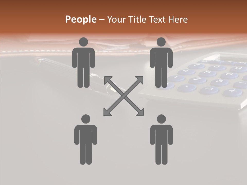 Helping Hand White White Background PowerPoint Template