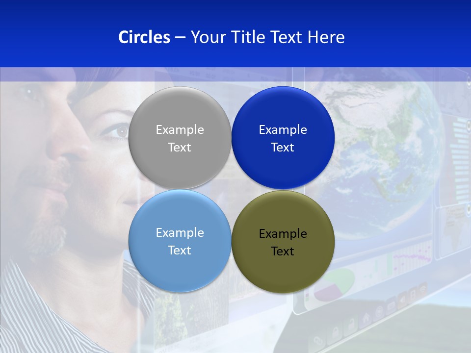 Togetherness Helping Hand Caregiver PowerPoint Template