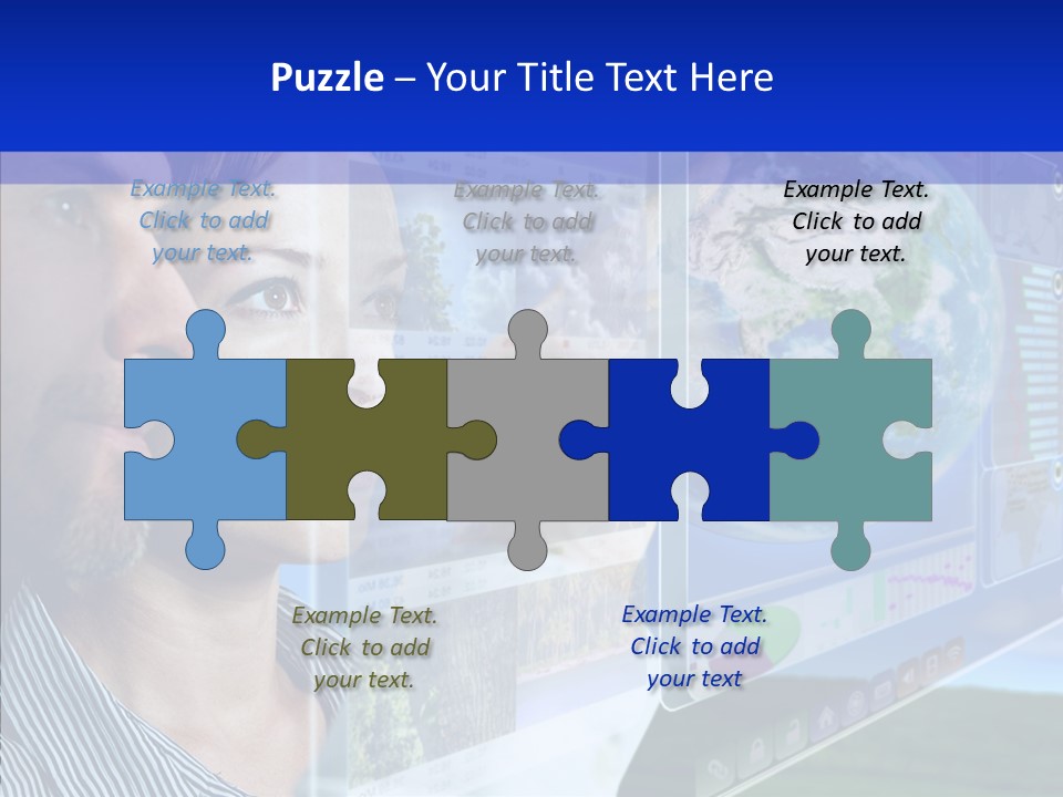 Togetherness Helping Hand Caregiver PowerPoint Template