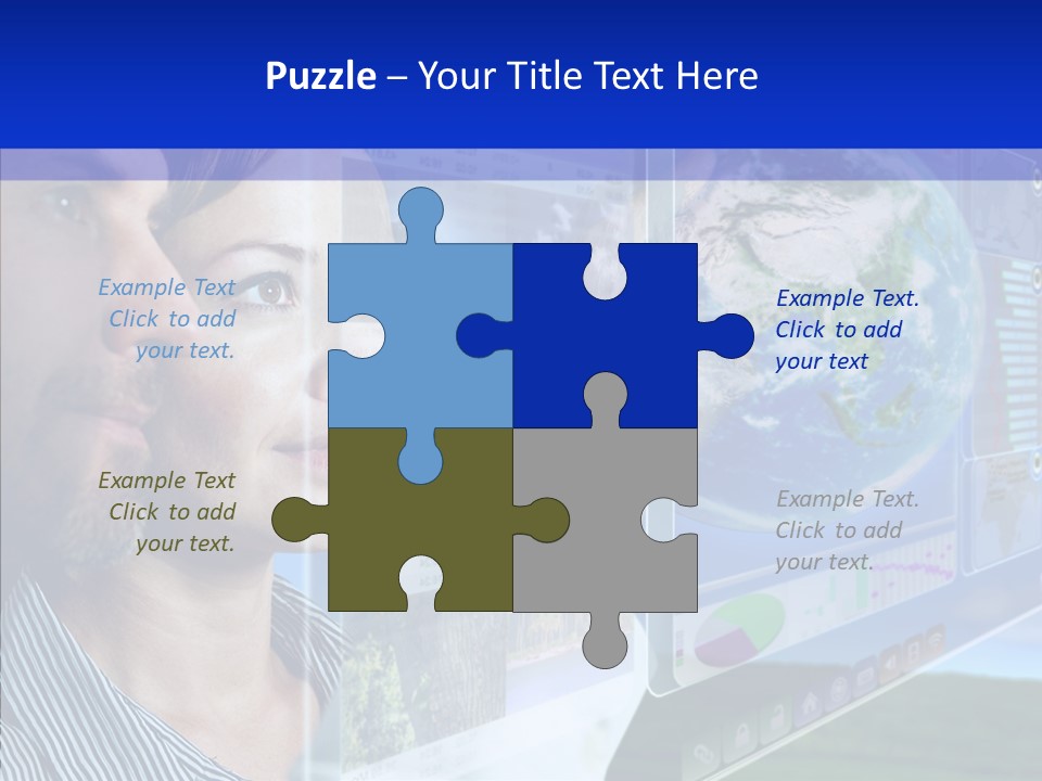 Togetherness Helping Hand Caregiver PowerPoint Template