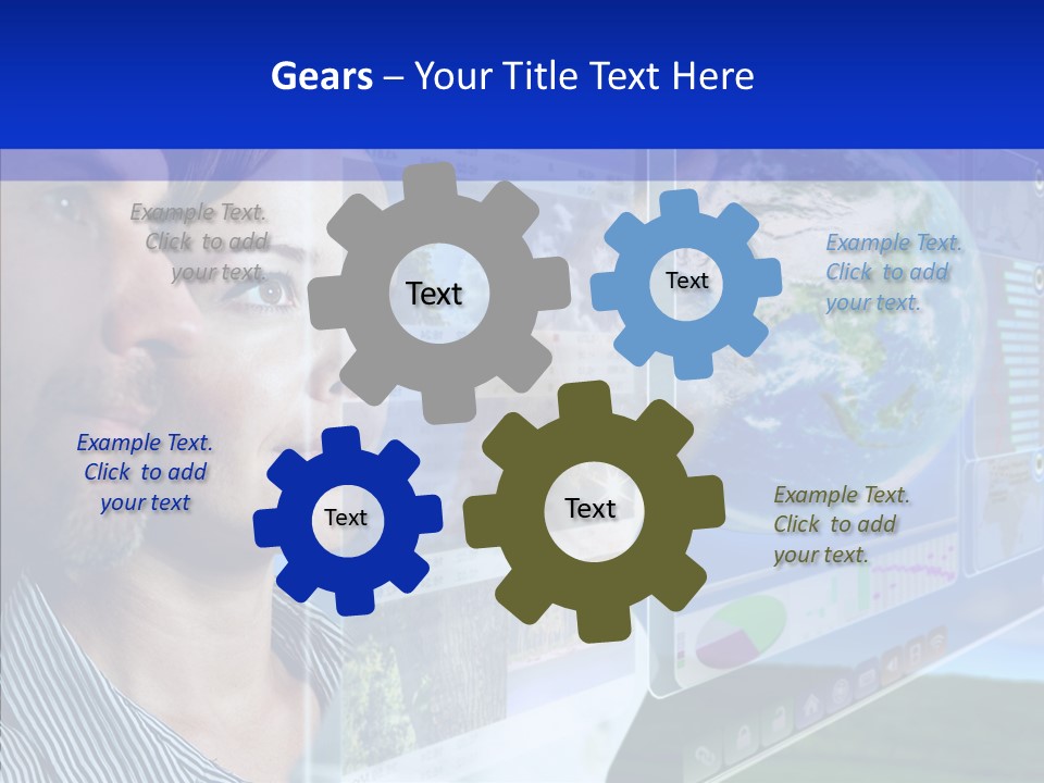 Togetherness Helping Hand Caregiver PowerPoint Template