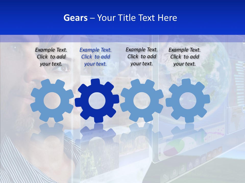 Togetherness Helping Hand Caregiver PowerPoint Template