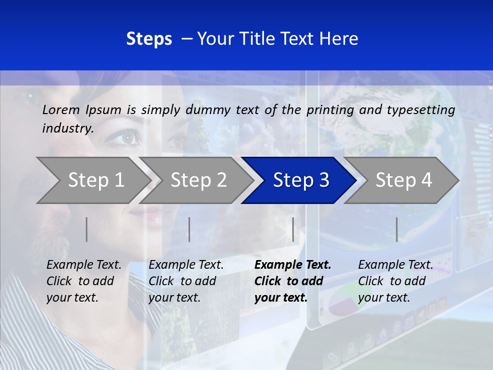 Togetherness Helping Hand Caregiver PowerPoint Template