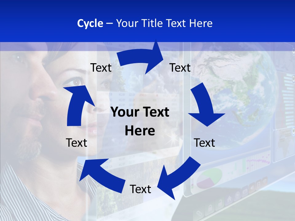 Togetherness Helping Hand Caregiver PowerPoint Template