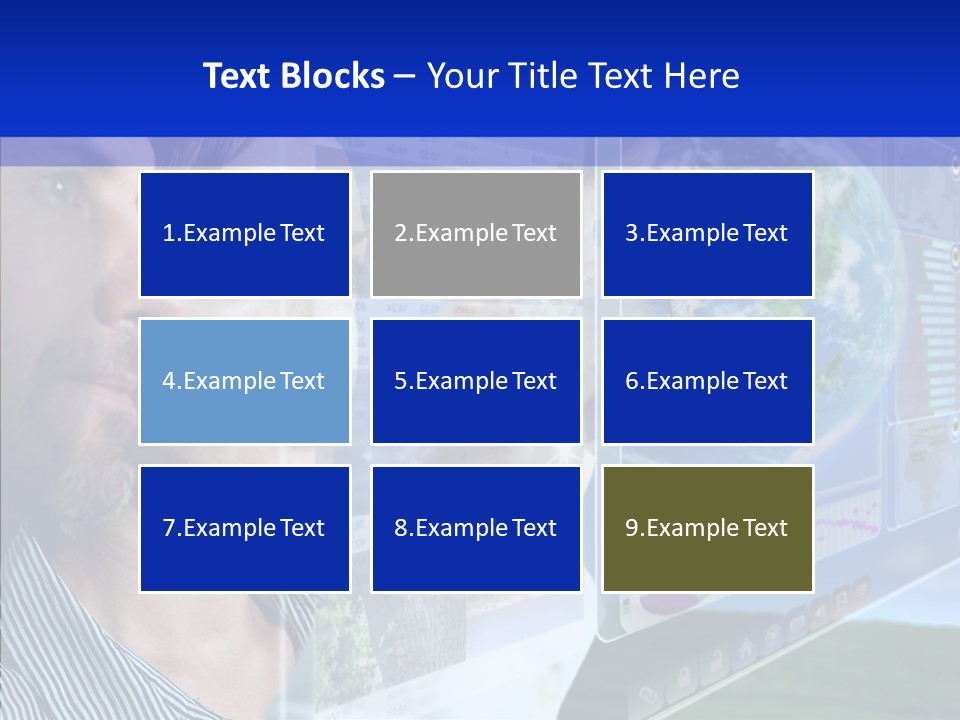 Togetherness Helping Hand Caregiver PowerPoint Template