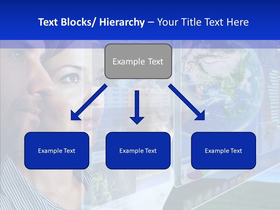 Togetherness Helping Hand Caregiver PowerPoint Template