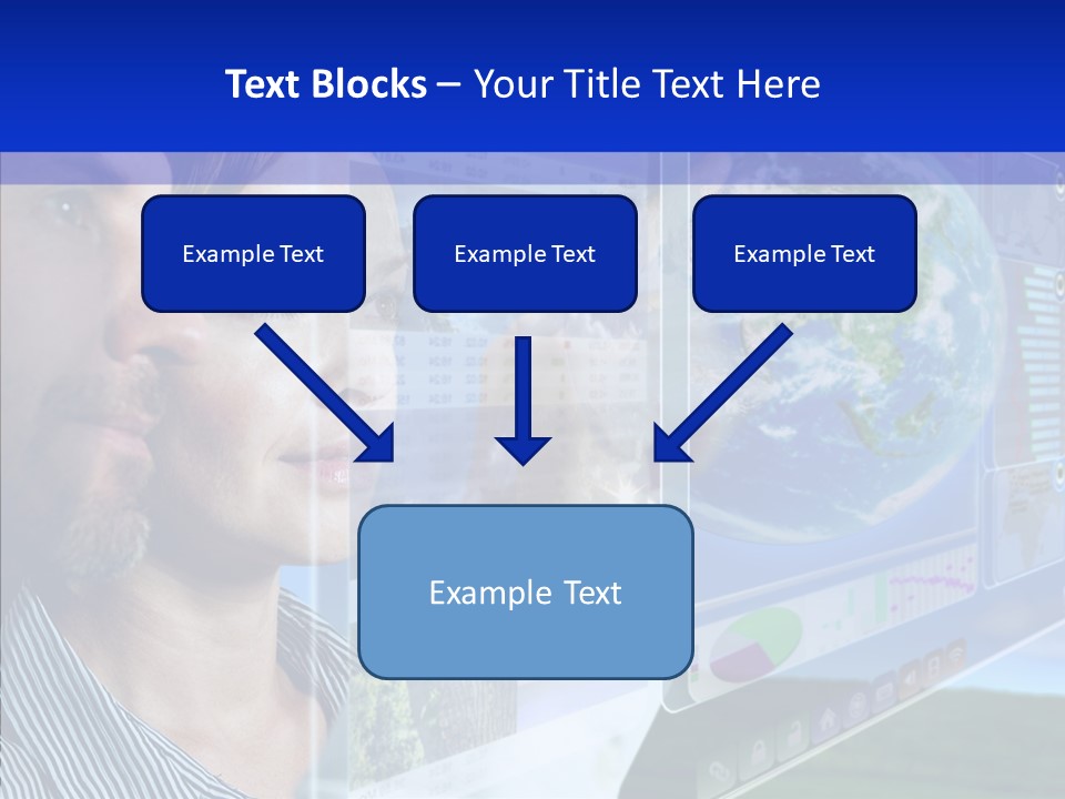 Togetherness Helping Hand Caregiver PowerPoint Template