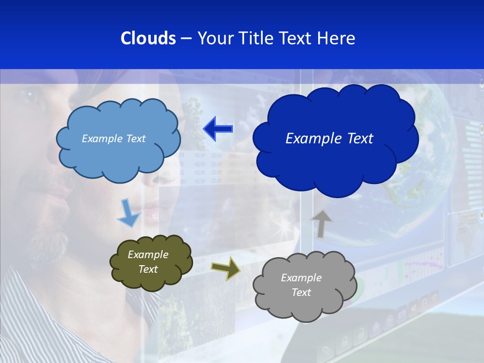 Togetherness Helping Hand Caregiver PowerPoint Template