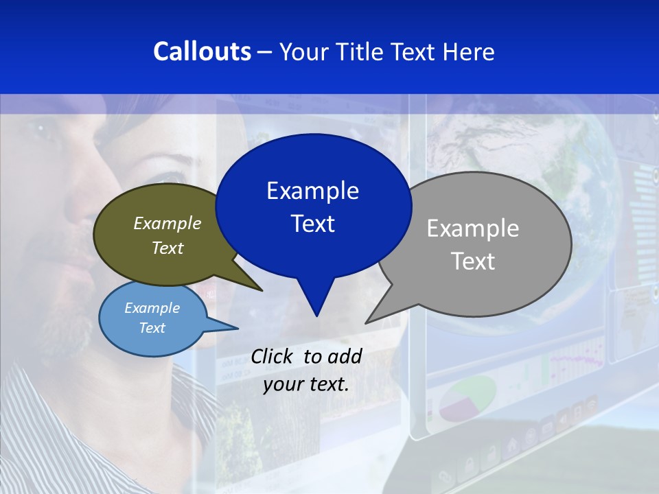 Togetherness Helping Hand Caregiver PowerPoint Template