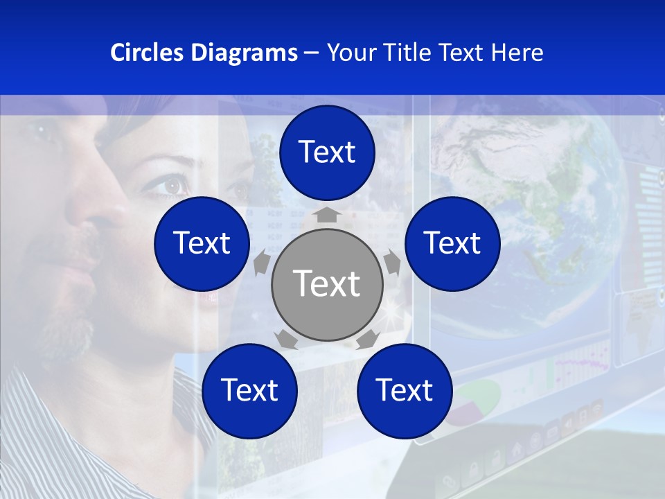 Togetherness Helping Hand Caregiver PowerPoint Template