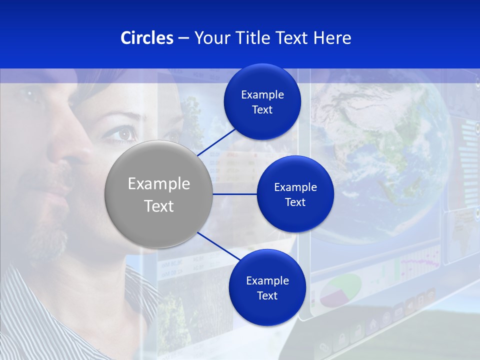 Togetherness Helping Hand Caregiver PowerPoint Template