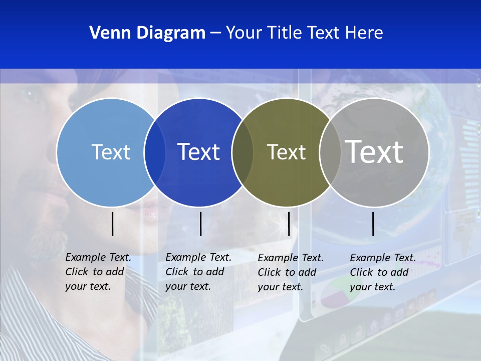 Togetherness Helping Hand Caregiver PowerPoint Template