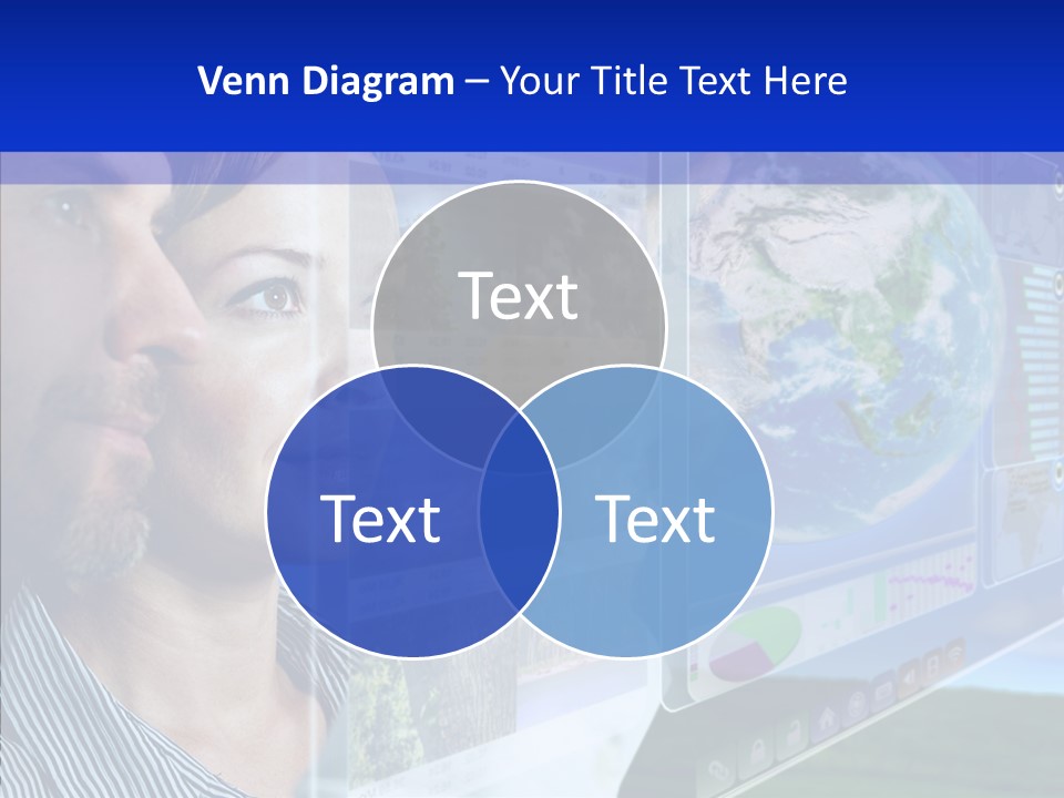 Togetherness Helping Hand Caregiver PowerPoint Template