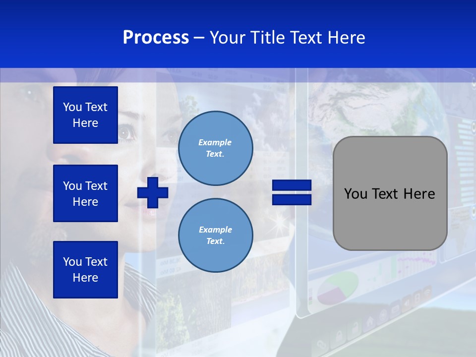 Togetherness Helping Hand Caregiver PowerPoint Template
