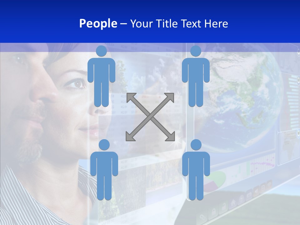 Togetherness Helping Hand Caregiver PowerPoint Template