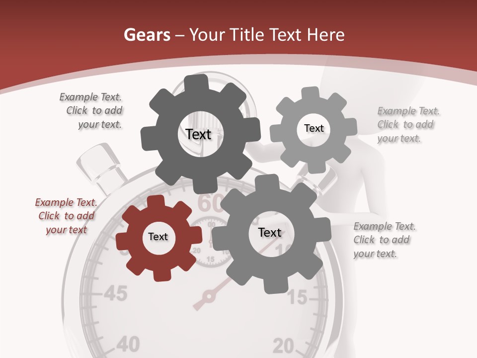 Finger Background Help PowerPoint Template