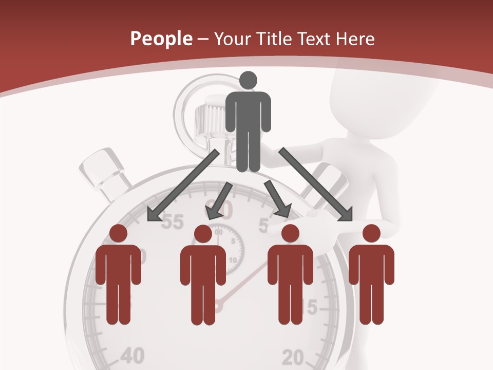 Finger Background Help PowerPoint Template