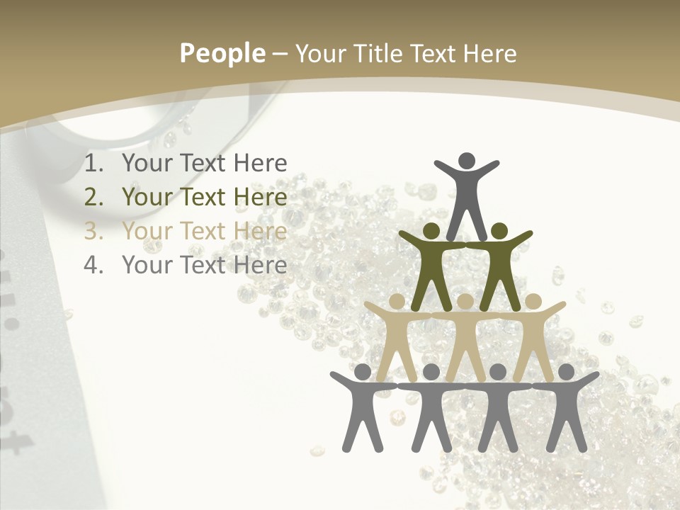 Touching Human Assist PowerPoint Template