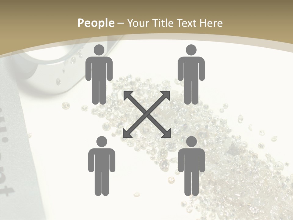 Touching Human Assist PowerPoint Template