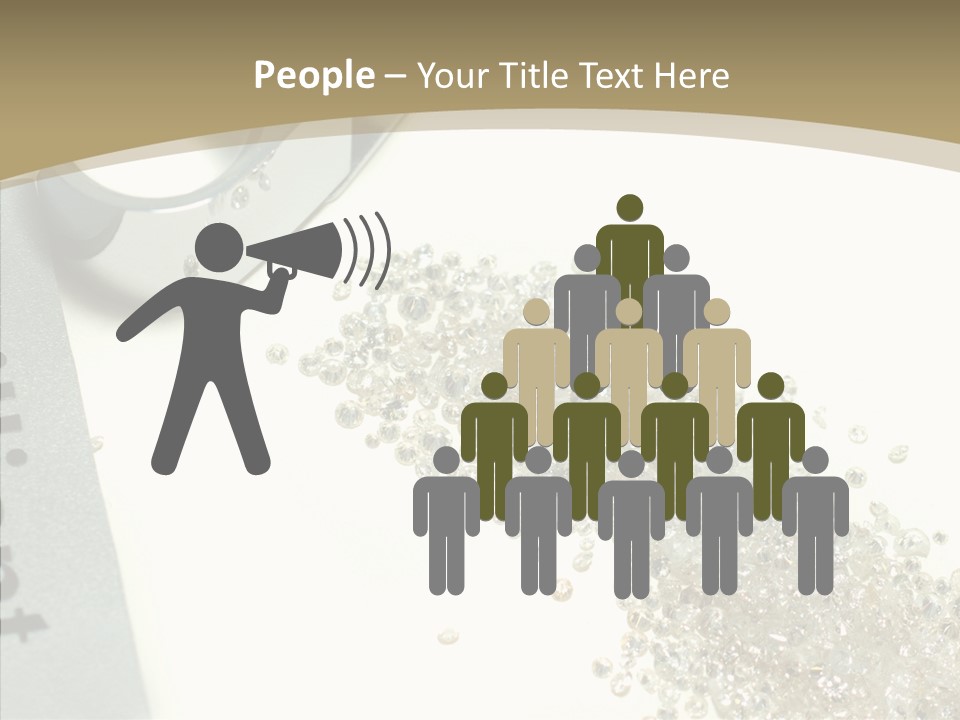 Touching Human Assist PowerPoint Template