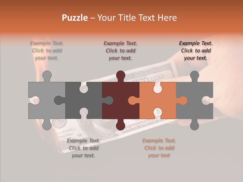 Togetherness  Closeup PowerPoint Template