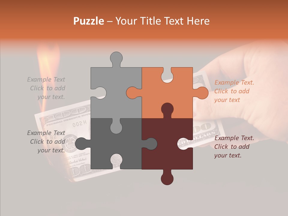 Togetherness  Closeup PowerPoint Template