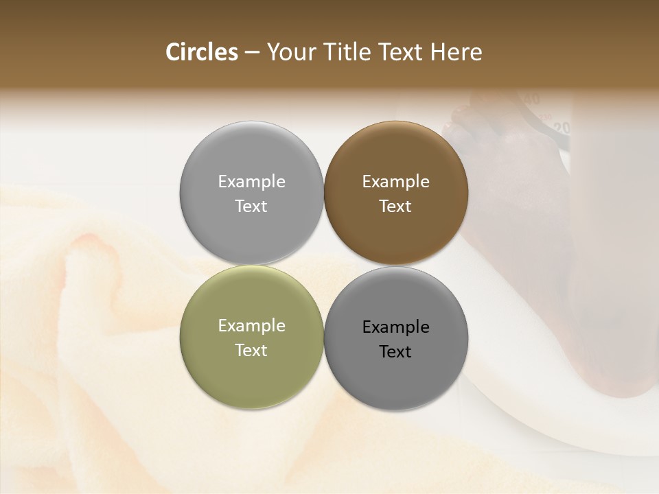 White Women Sharing PowerPoint Template