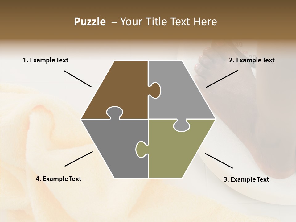 White Women Sharing PowerPoint Template