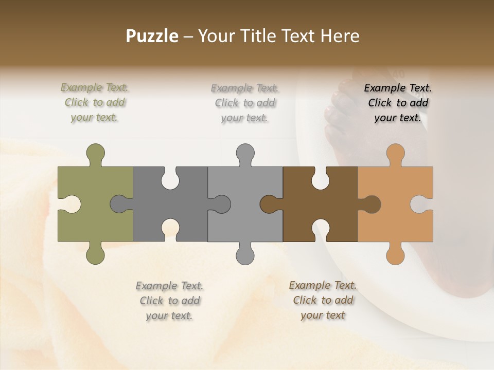 White Women Sharing PowerPoint Template